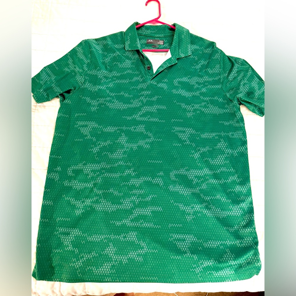 Oakely HYDROLIX polo golf shirt.